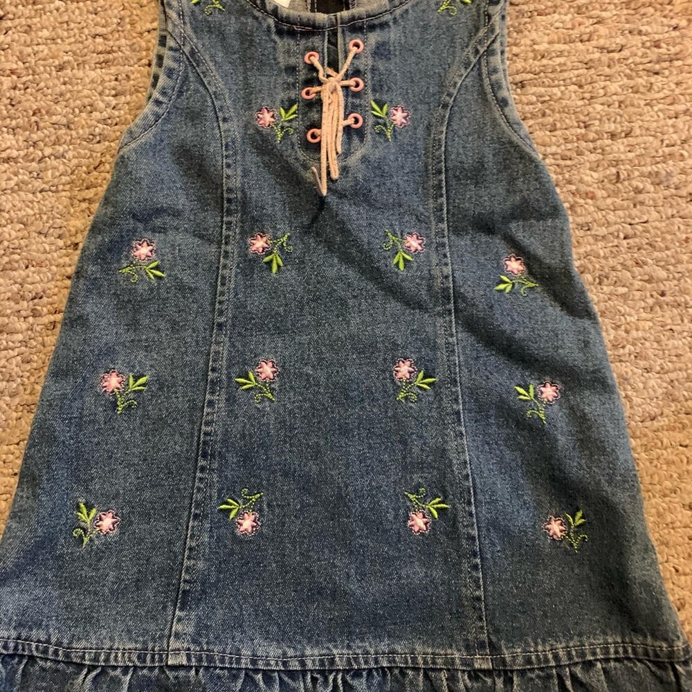 Kids jean dress
